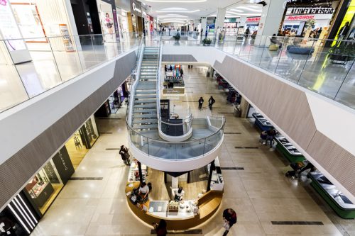 Vista dall’alto delle aperture nel primo piano