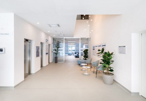Corridoi di accesso ai laboratori