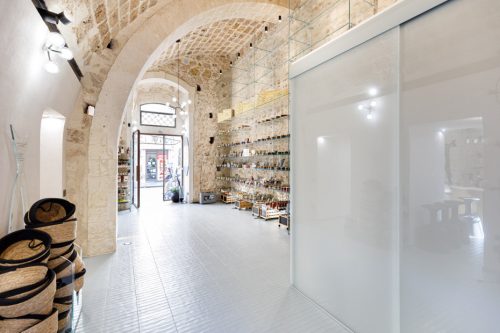 Vista interna del negozio