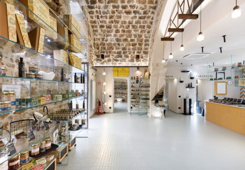 Vista interna del negozio