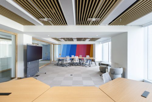 Stanza relax comune tra gli uffici