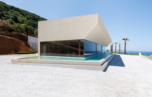 Lato esterno della struttura