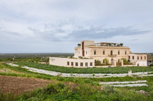 Vista panoramica dell'albergo