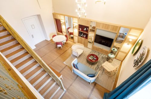 Ambiente interno alla suite